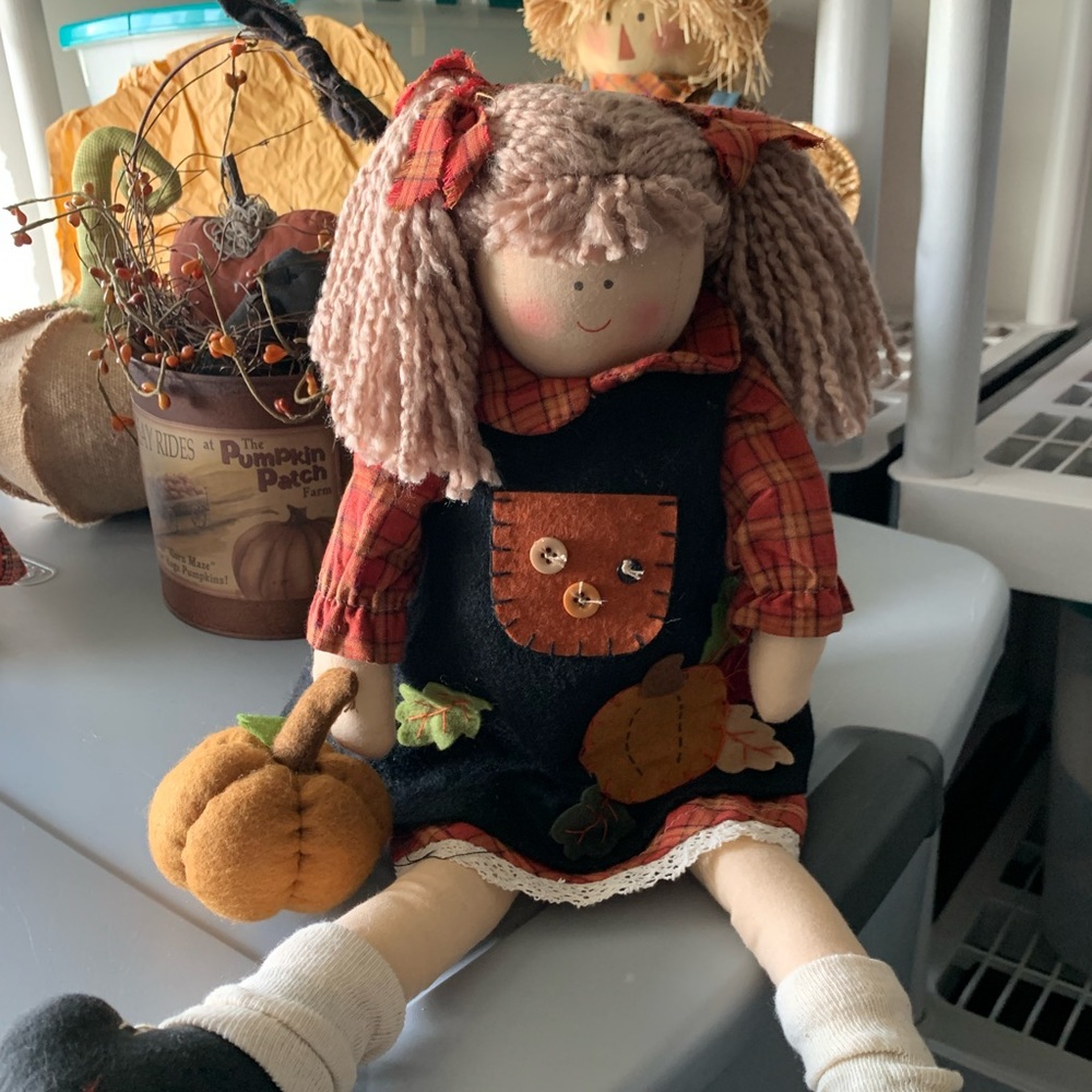 Beautiful Fall Autumn Doll